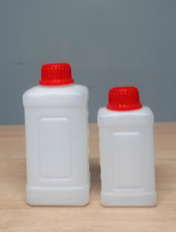 Chai nhựa HD 1 Lít (Vuông)