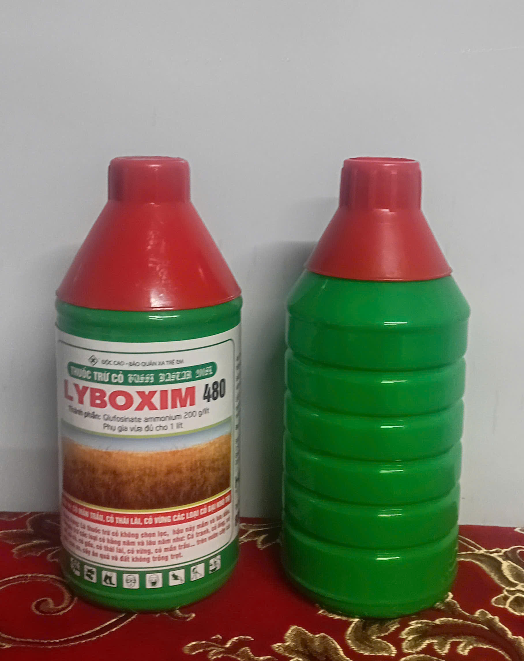 Chai nhựa PET 1000 ml (Xanh)